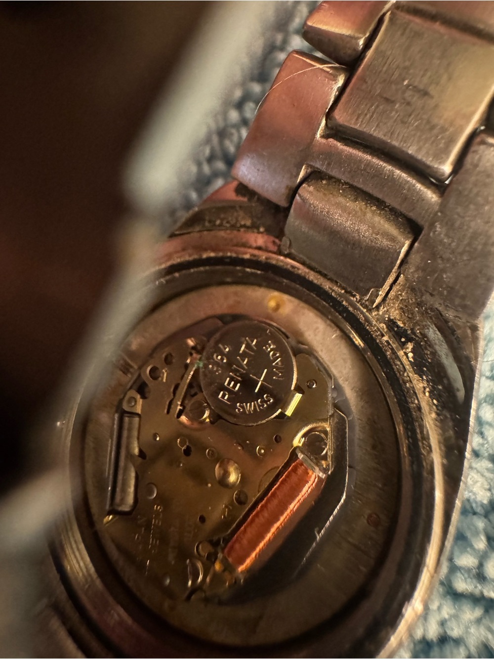 Fossil Silver Stainless Steel Day Date Watch with White Dial - Picture 12 of 13